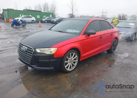 2015 Audi A3 1.8T Premium z USA, uszkodzony, nr VIN WAUACGFF2F1086508
